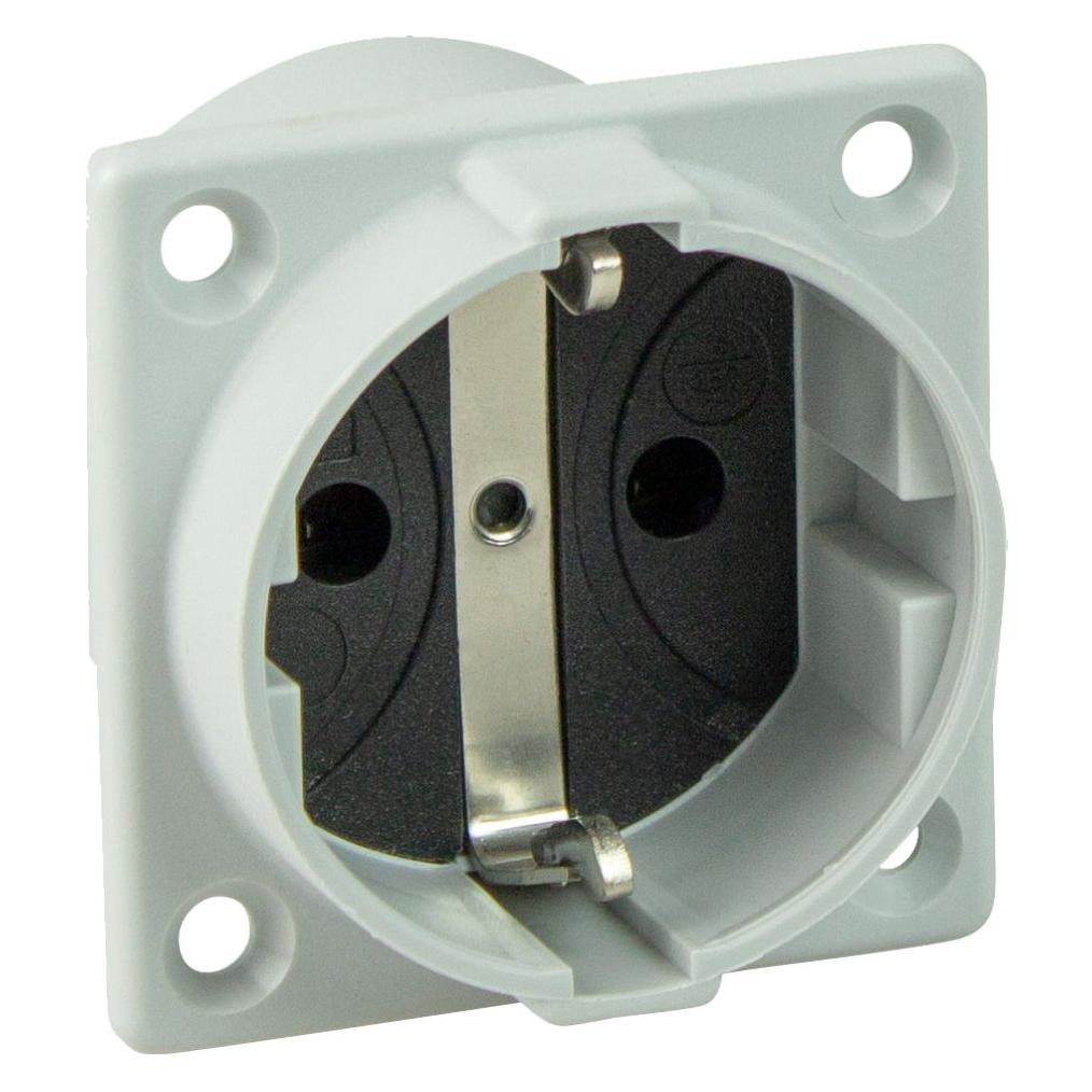 As - Schwabe Einbausteckdose (45084)