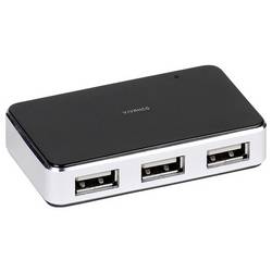 Vivanco USB 2.0 Adapter 3 m Stoff-Ummantelung VVITHUB2V4PORTS