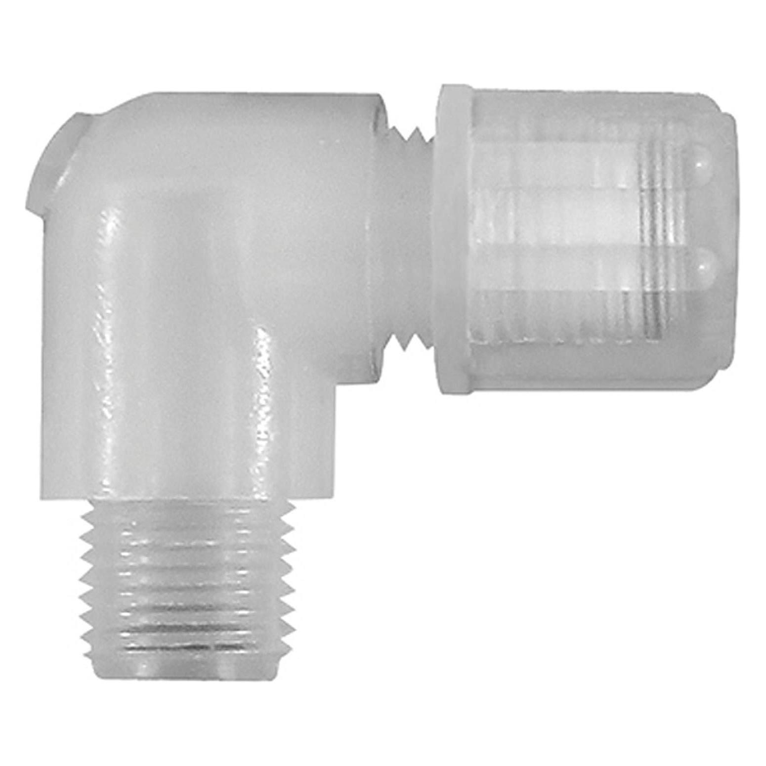 Riegler Winkel-Einschraubverschraubung G 1/8 a., f Schlauch 8/10 mm, PFA (140.53.603)