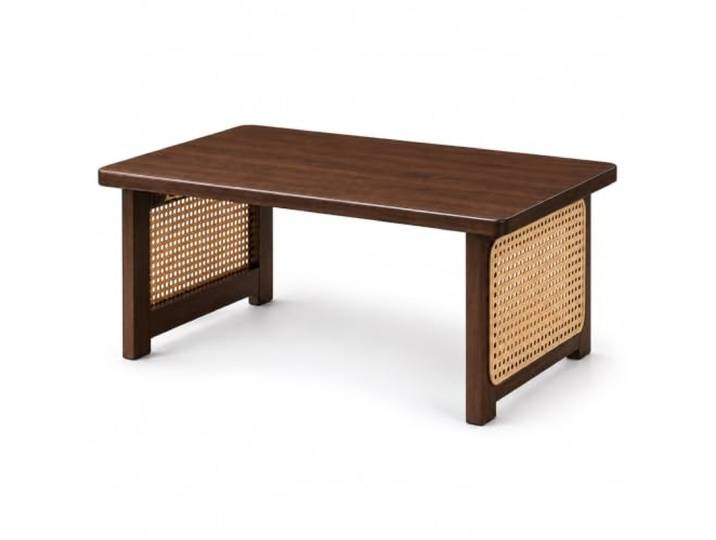 Kraftpaid Klappbarer Japanischer Niedriger Tisch,Tatami Tisch Klappbar Leicht Zu Verstauen,Faltbar,Wasserdicht,FüR Wohnzimmer Teesimmer Balkon Bay Fenster