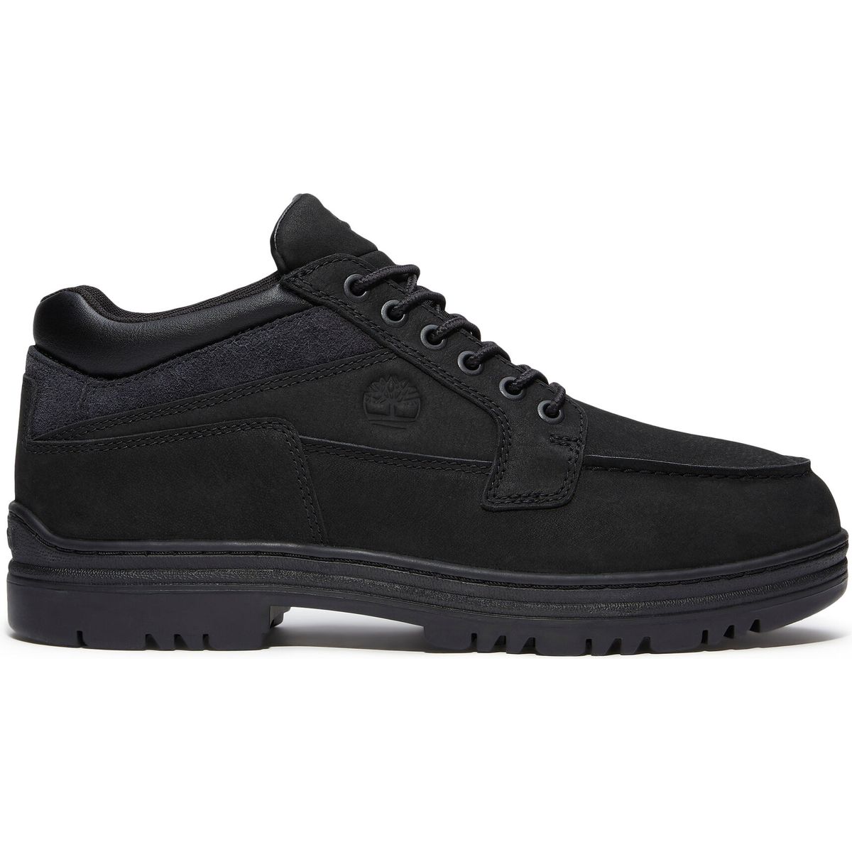 Timberland Mens Lace UP Shoe black nubuck 9.5 Wide Fit TB0A2NQ8W051-9.5-Wide Fit