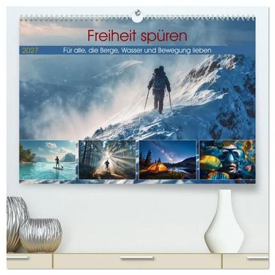 Freiheit spüren (hochwertiger Premium Wandkalender 2027 DIN A2 quer), Kunstdruck in Hochglanz