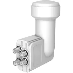 Hama Universal-Quattro-LNB (Quattro LNB, 40mm), LNB, Weiss