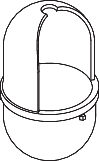 Hewi 477 porte-brosse WC 6855399 mat, pour WC - garniture de toilette 477.20.100, blanc pur