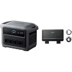 Anker SOLIX C1000X Gen 2 + Alternator Charger | 1024 Wh Set (0% MwSt gemäß § 12 Abs. 3 S. 1 UStG bei Vorliegen der gesetzlichen Voraussetzungen)