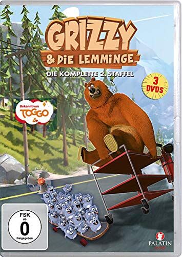 Grizzy & die Lemminge - Staffel 2 [3 DVDs] - Preis vom 30.09.2026 22:30:23 h