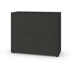 Highboard Nex Pur Box 2.0 Grau Graphit