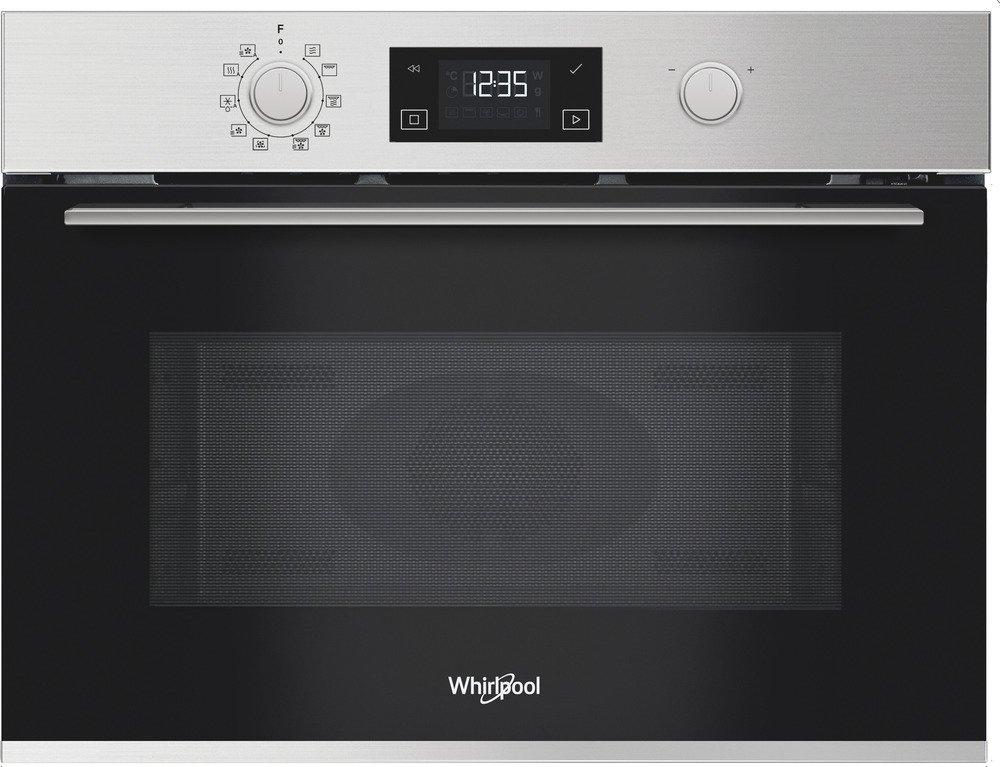 Whirlpool MBP A540 X, Einbaugerät, Kombi-Mikrowelle, 40 Liter, 900 Watt, Integriertes Display, LCD