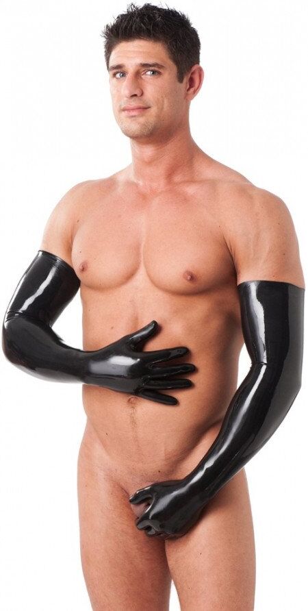 Rimba Gants long (58 cm) Latex