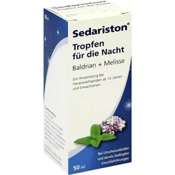 Sedariston Tropfen für die Nacht Baldrian+melisse 50 ML