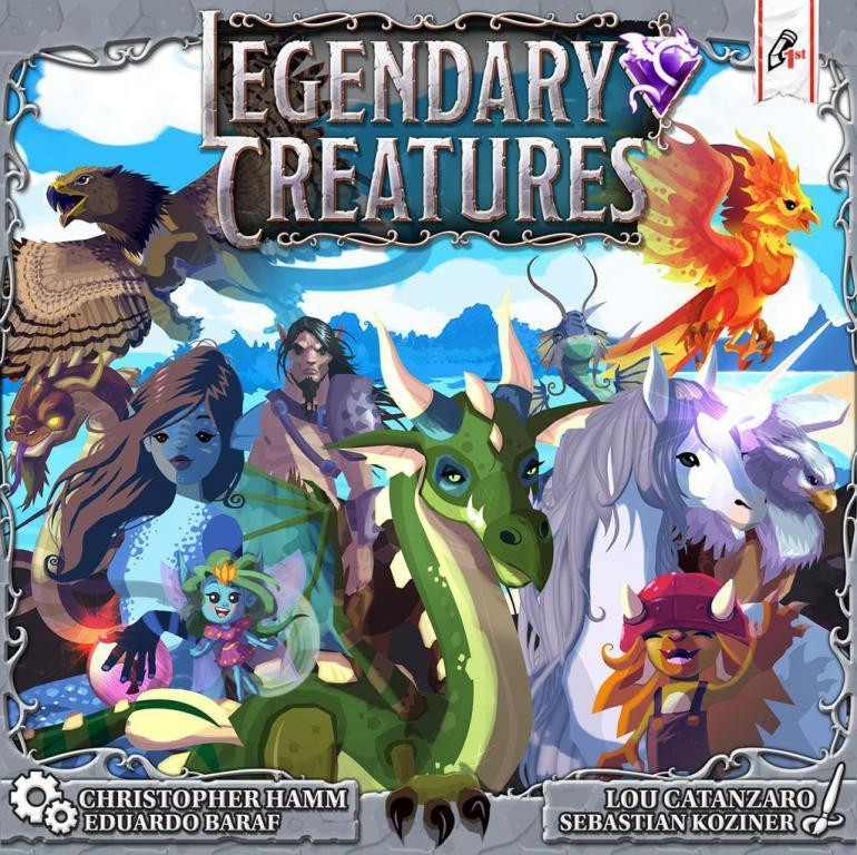 Pencil First Games Legendary Creatures Card Game - Engels