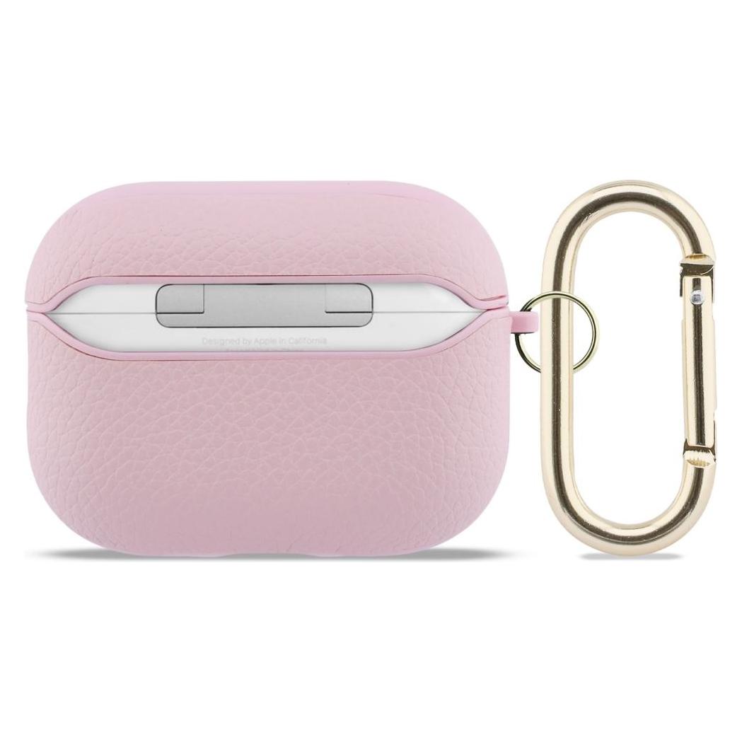 Guess Case Grained Classic Logo Hook for AirPods Pro 3 pink (Ladecase Hülle) (GUAP3PGUGMP)