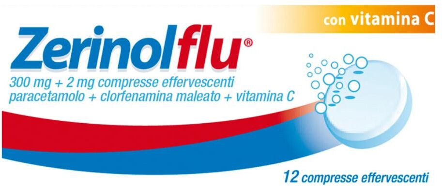 ZENTIVA ITALIA Srl Zerinolflu Compresse Effervescenti 12 Compresse