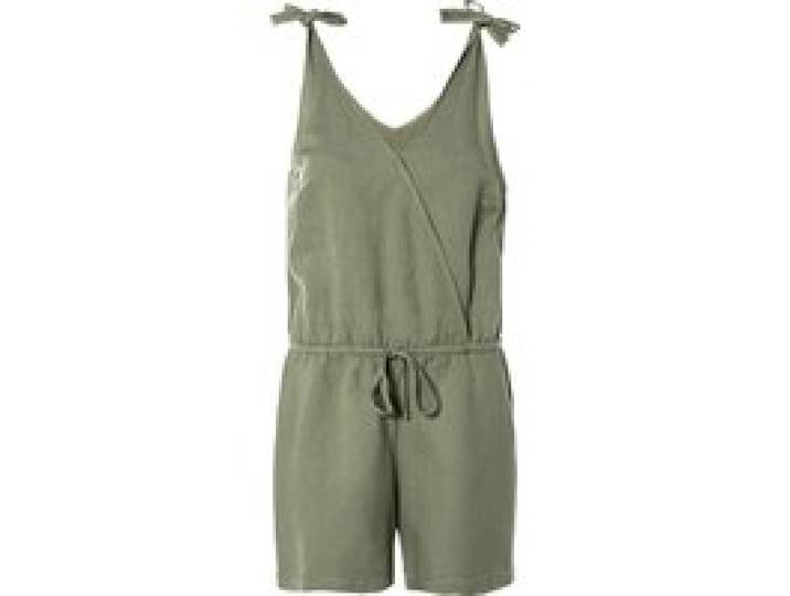 ESMARA® Combishort en lin femme (olive)