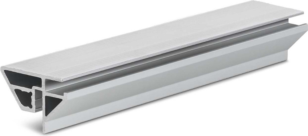Pool Kombi Handlauf Aluminium rund 300 cm Stahlwand Schwimmbecken