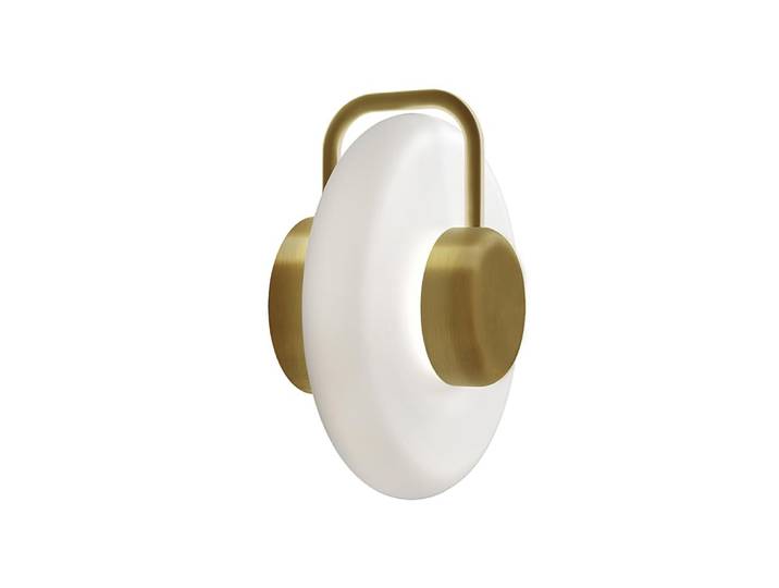 KDLN KUNDALINI lampe murale applique TRATTO (Laiton - verre et métal)