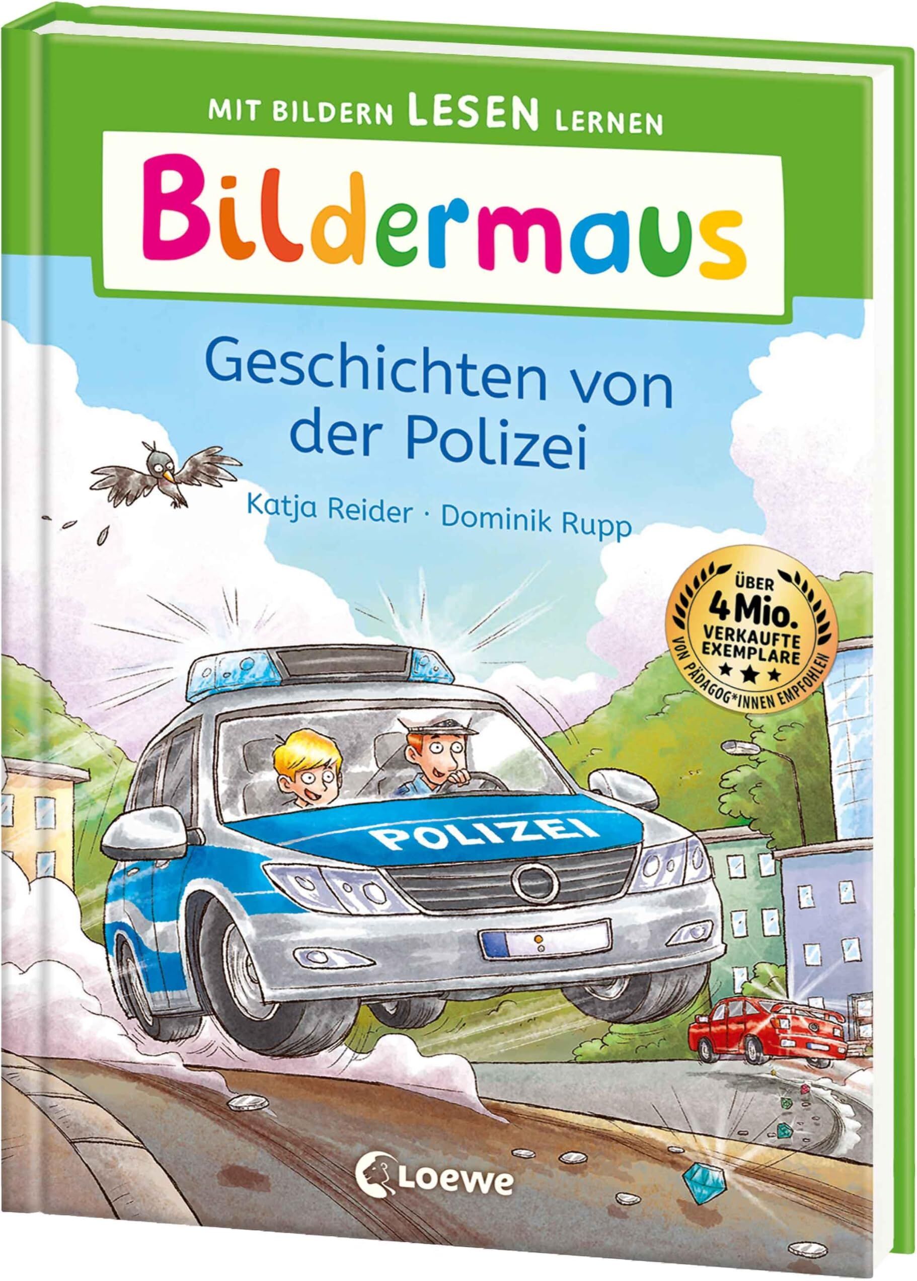 Katja Reider - Bildermaus - Geschichten von der Polizei: Mit Bildern lesen lernen - Ideal für die Vorschule und Leseanfänger ab 5 Jahren - Mit Leselernschrift ABeZeh - Preis vom 11.10.2026 03:10:56 h