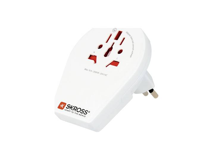Skross Reiseadapter World - Schweiz/Italien/Brasi