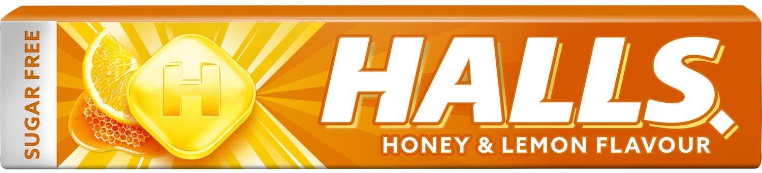 HALLS Caramelos Miel y Limón 20uds