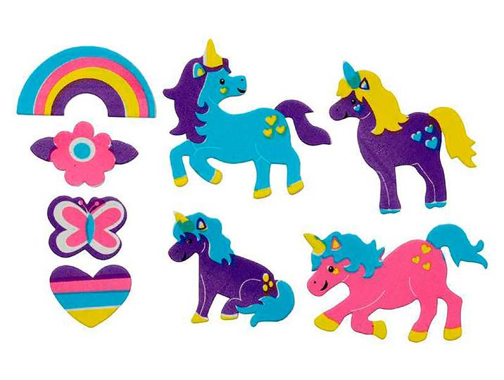 Glorex Moosgummi-Sticker 28 Stück
