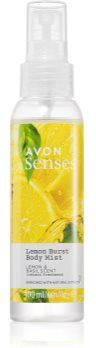 Avon Senses Lemon Burst spray corporal refrescante para mulheres 100 ml. Senses Lemon Burst