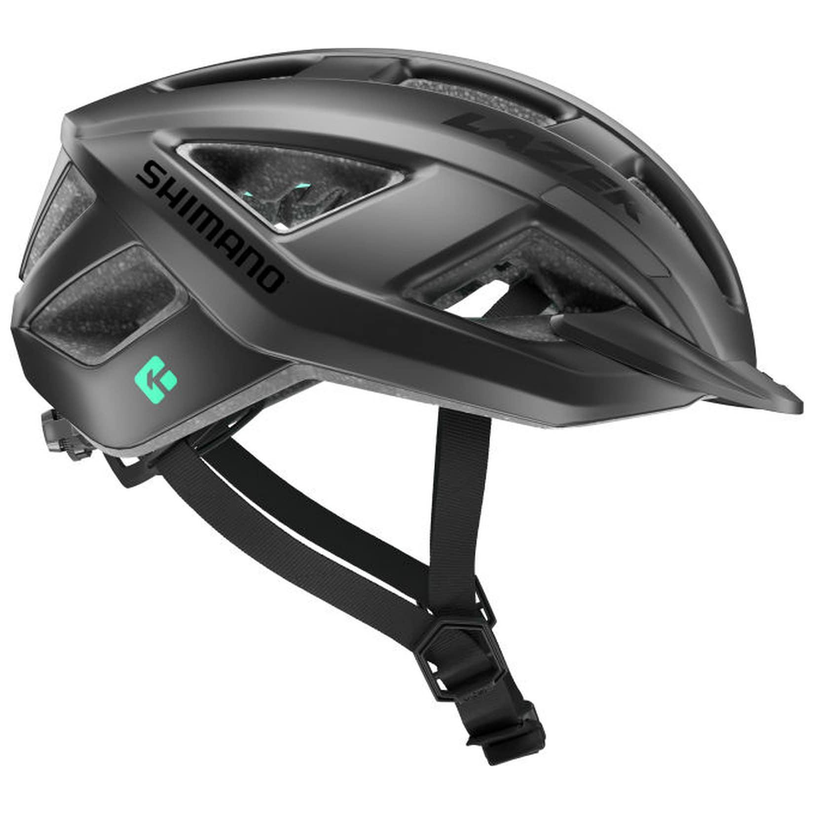 LAZER Fahrradhelm Cerro KinetiCore, Matte Black Shimano Edition