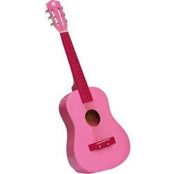 Concerto 701208 Gitarre 75 cm, Kindergitarre aus Holz, Musikinstrument für Anfänger, Holzgitarre zu