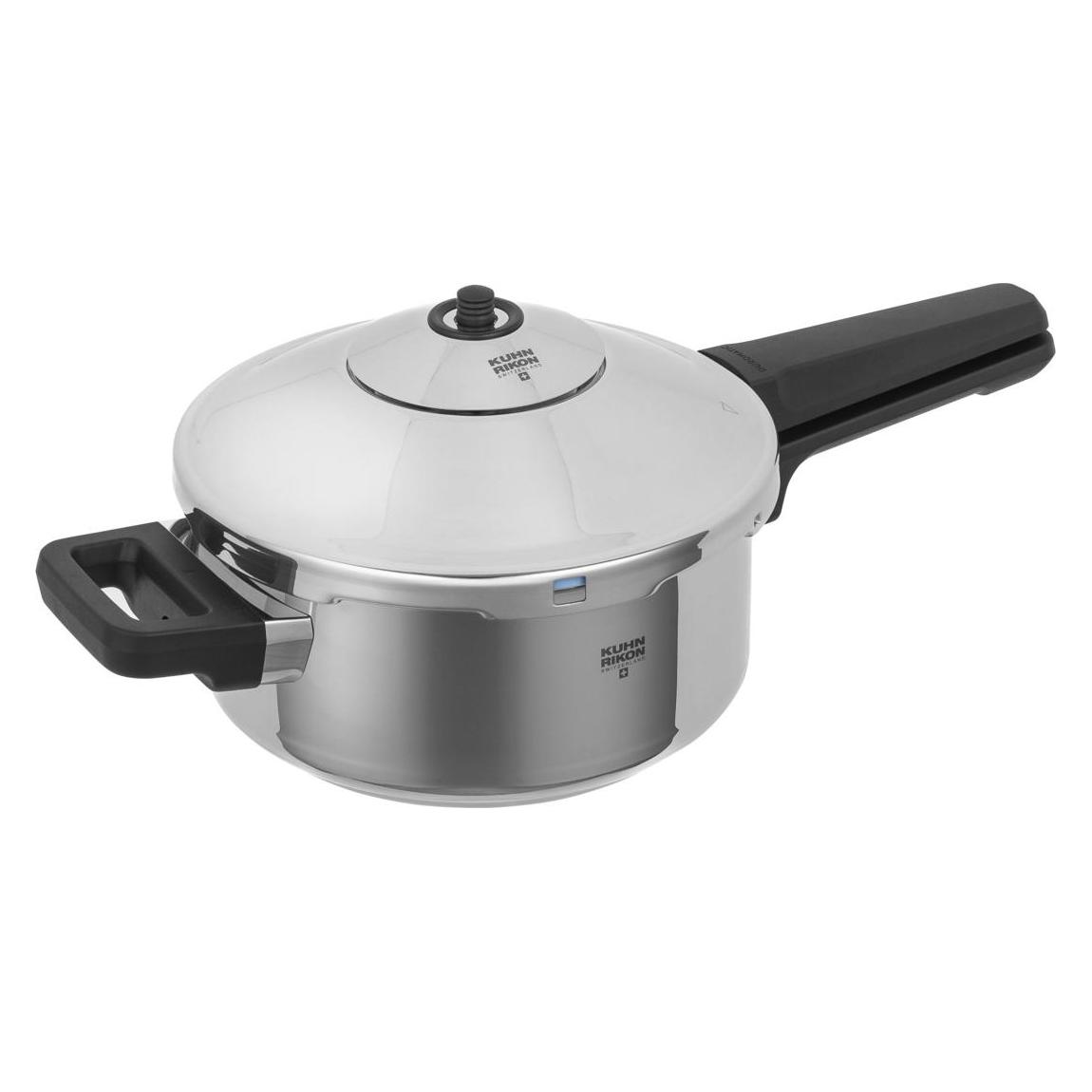 Kuhn Rikon DUROMATIC INOX Stielmodell (Dampfkochtopf, Edelstahl, 20 x 15.50 cm) (3039)