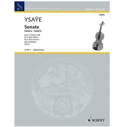Sonate op.posthume pour 2 violons 2 partitions, Fachbücher von Eugène Ysaye