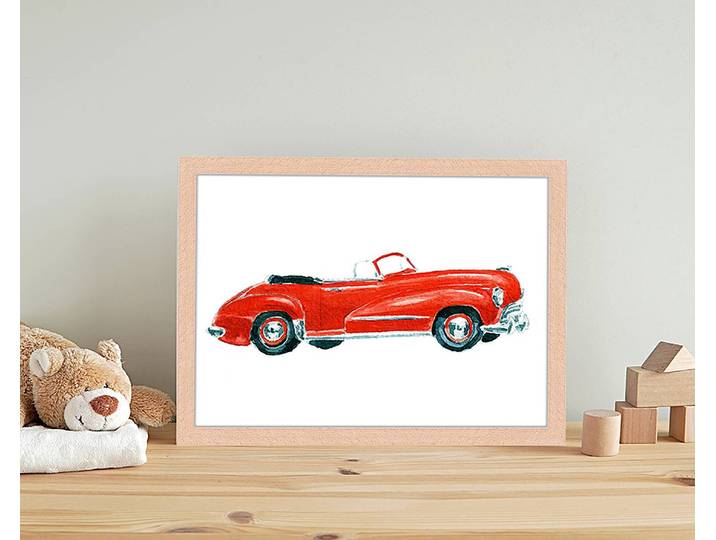 Bild Watercolor Convertible 33 x 43cm Multicolor
