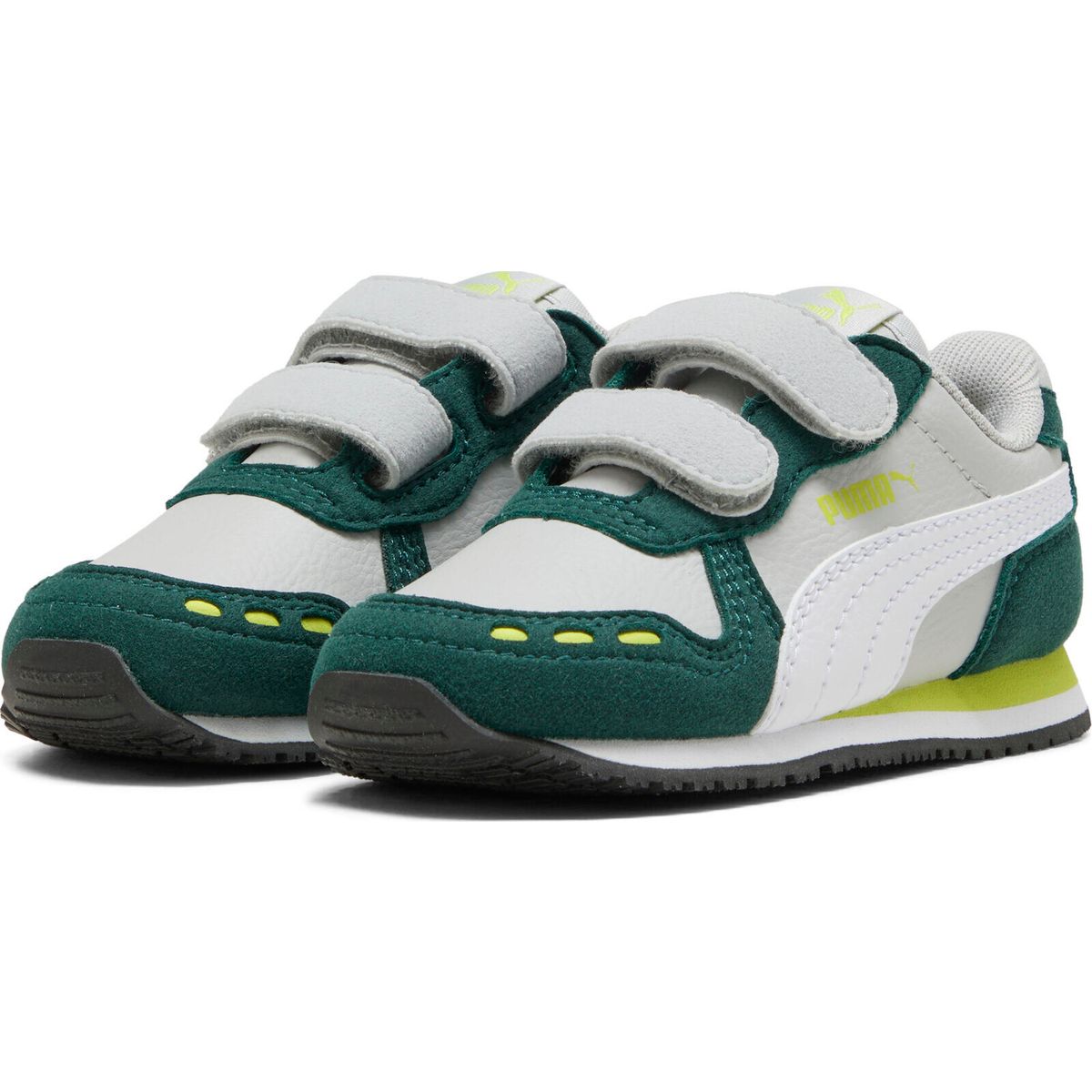 Puma Cabana Racer SL 20 V Inf cool light gray-puma white-dark myrtle-lime smash (19) 5 383731-19-5