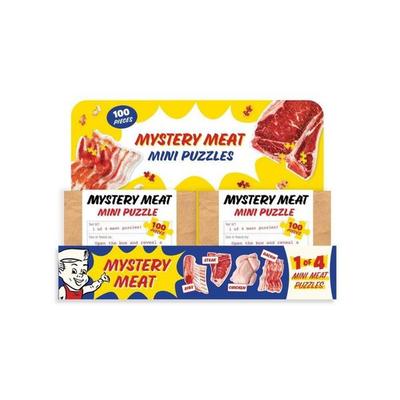 Mystery Meat Mini Puzzle CDU of 12, von Chronicle Books, Abrams & Chronicle, 978-1-79723-587-5