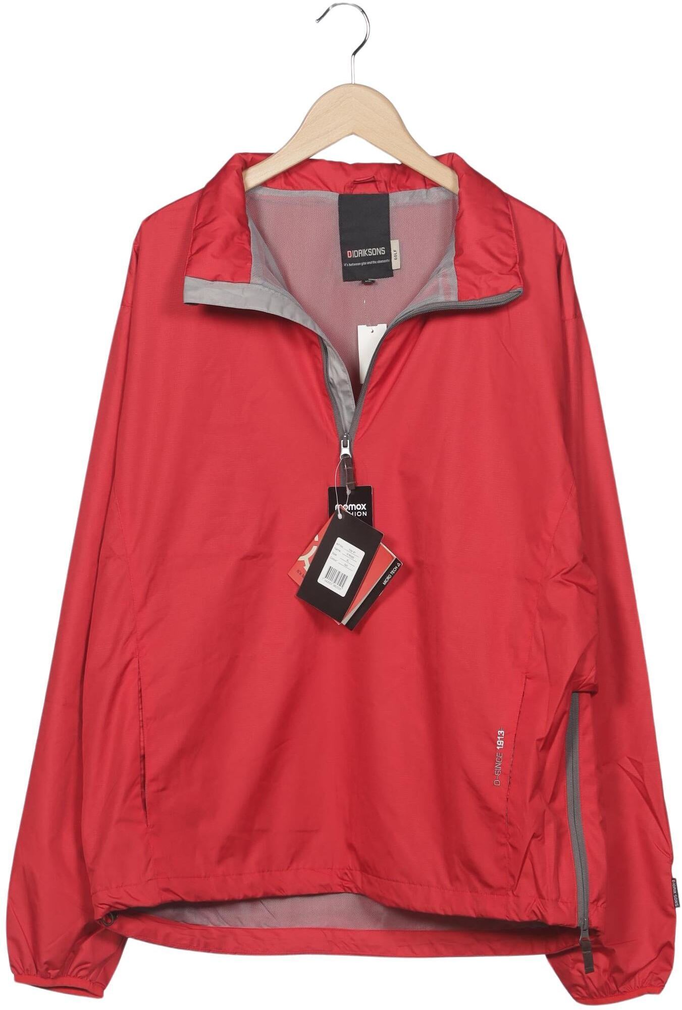 Didriksons Herren Jacke, Rot, Gr. XL, Synthetik - Second Hand
