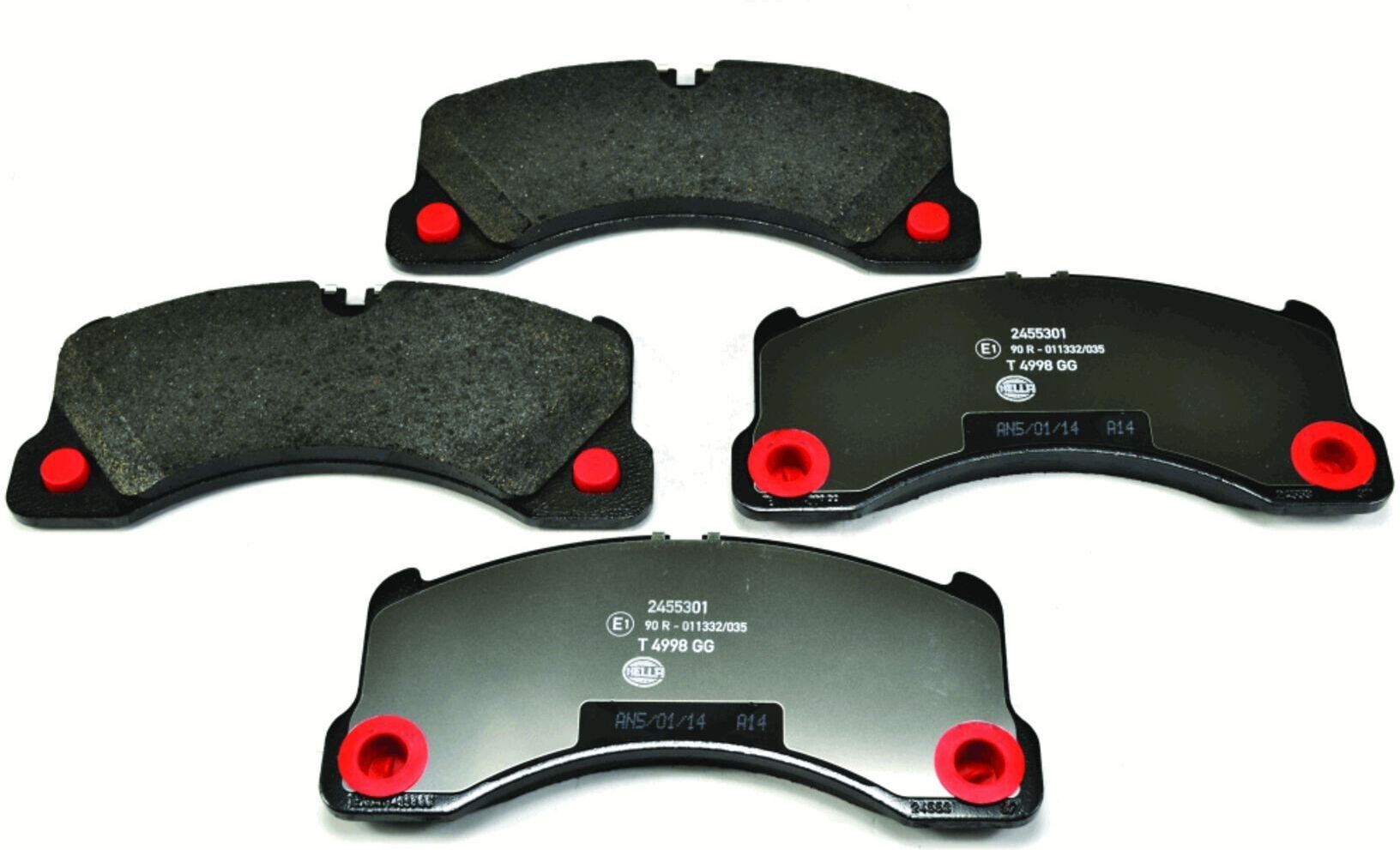 HELLA 8DB 355 014-151 Brake pad set
