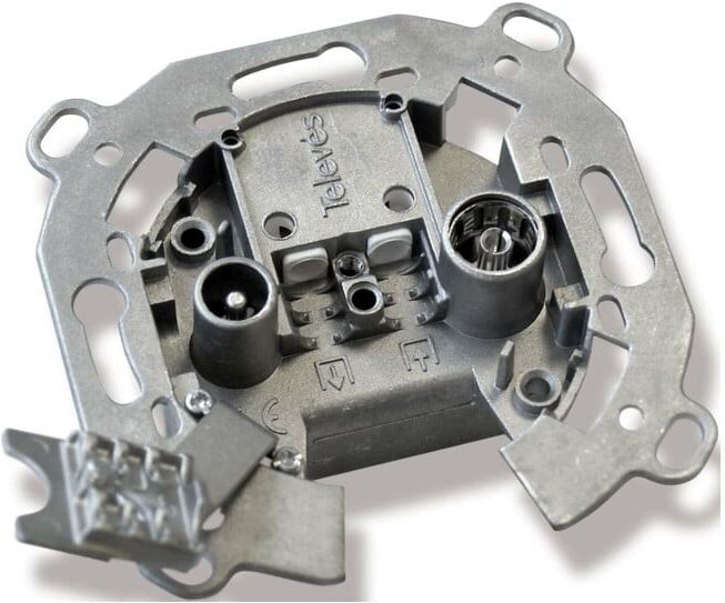 Televes Boîtier de dérivation 2 voies pour 5-2400 MHz UD 2415 ST (522703)