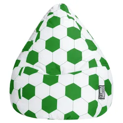 Sitzsack BeanBag FANKURVE XL (DH 70x110 cm) - DH 70x110 cm