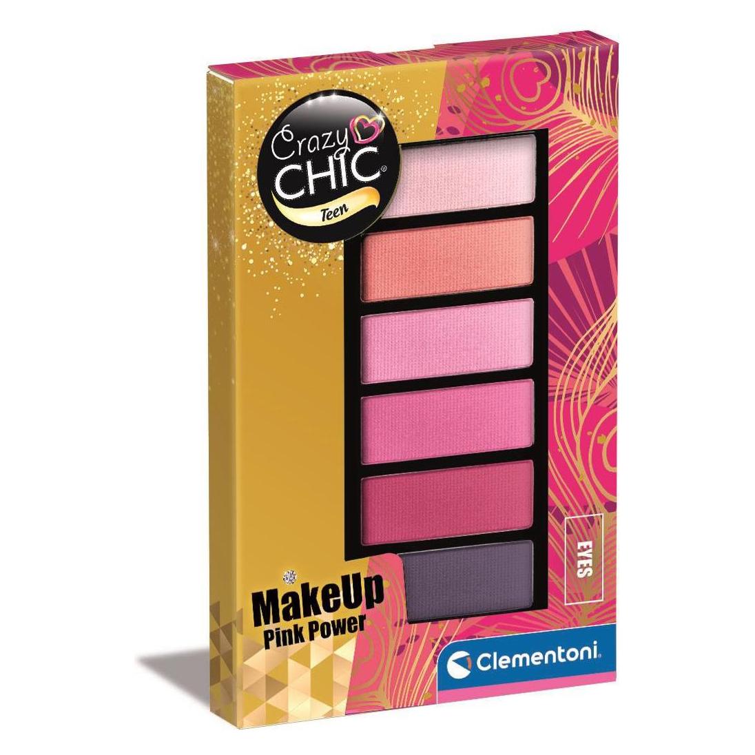 Clementoni Cracy Chic - Teen Eyeshadow - Pink Power (18852) (18852)