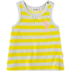 Sanetta Pure Frottee-Kleid ohne Arm Ringel Seepferdchen, hellblau | gelb | mehrfarbig, 92