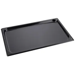 Contacto Konvektomatenblech 1/2, 40 mm, mit schwarzer Granit-Emaille