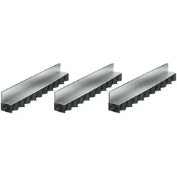3x1m ACO Self® Hexaline 2.0 Entwässerungsrinne mit Schlitzaufsatz Stahl verzinkt