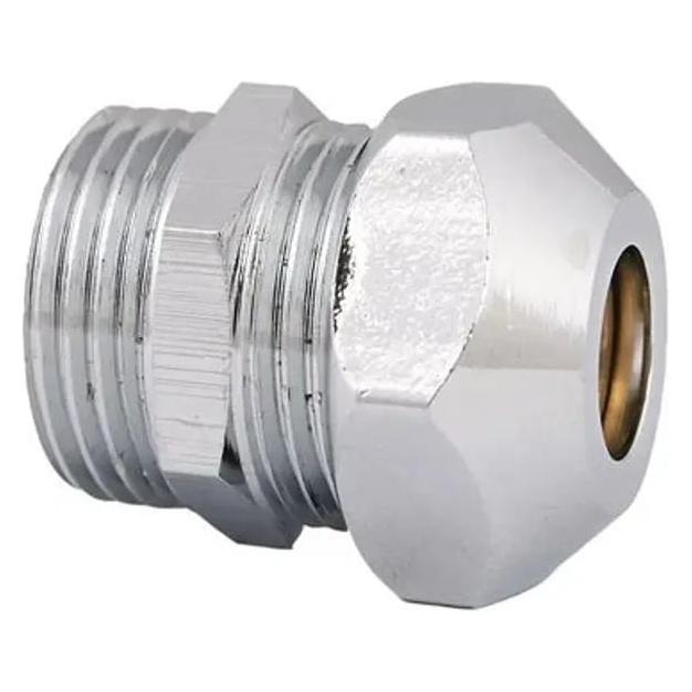 Schlosser Schlösser Quetschverschraubung 3/8 x3/8 x10mm verchromt (0018871010001)
