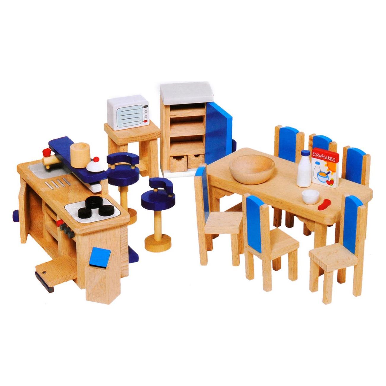 Goki Puppe Haus Möbel Küche (51907)