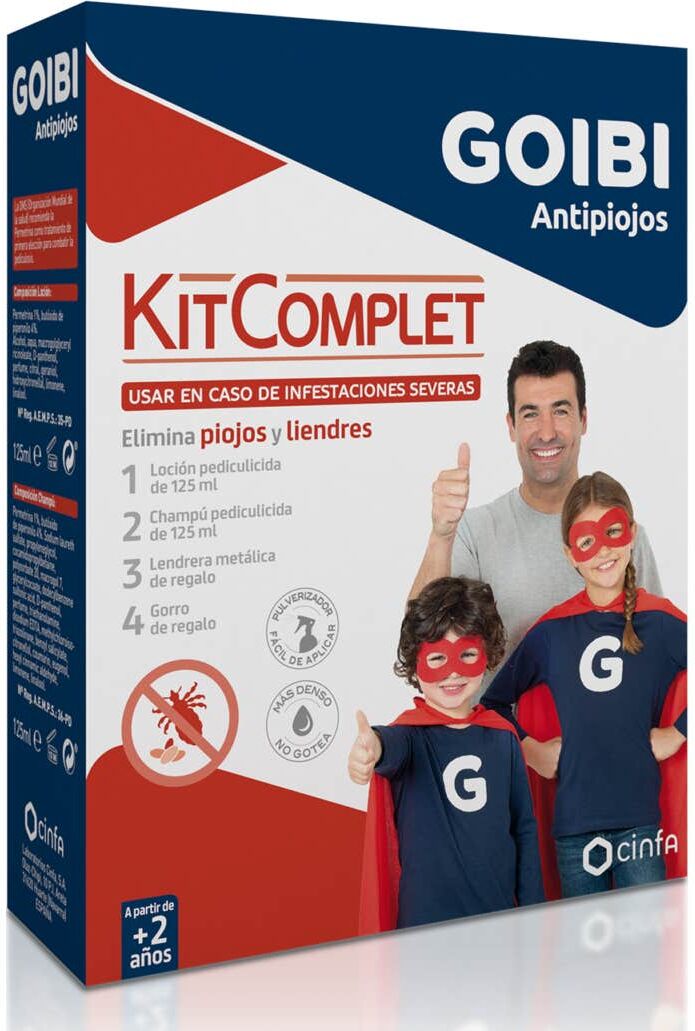 goibi Pack Antipiojos Champú + Loción