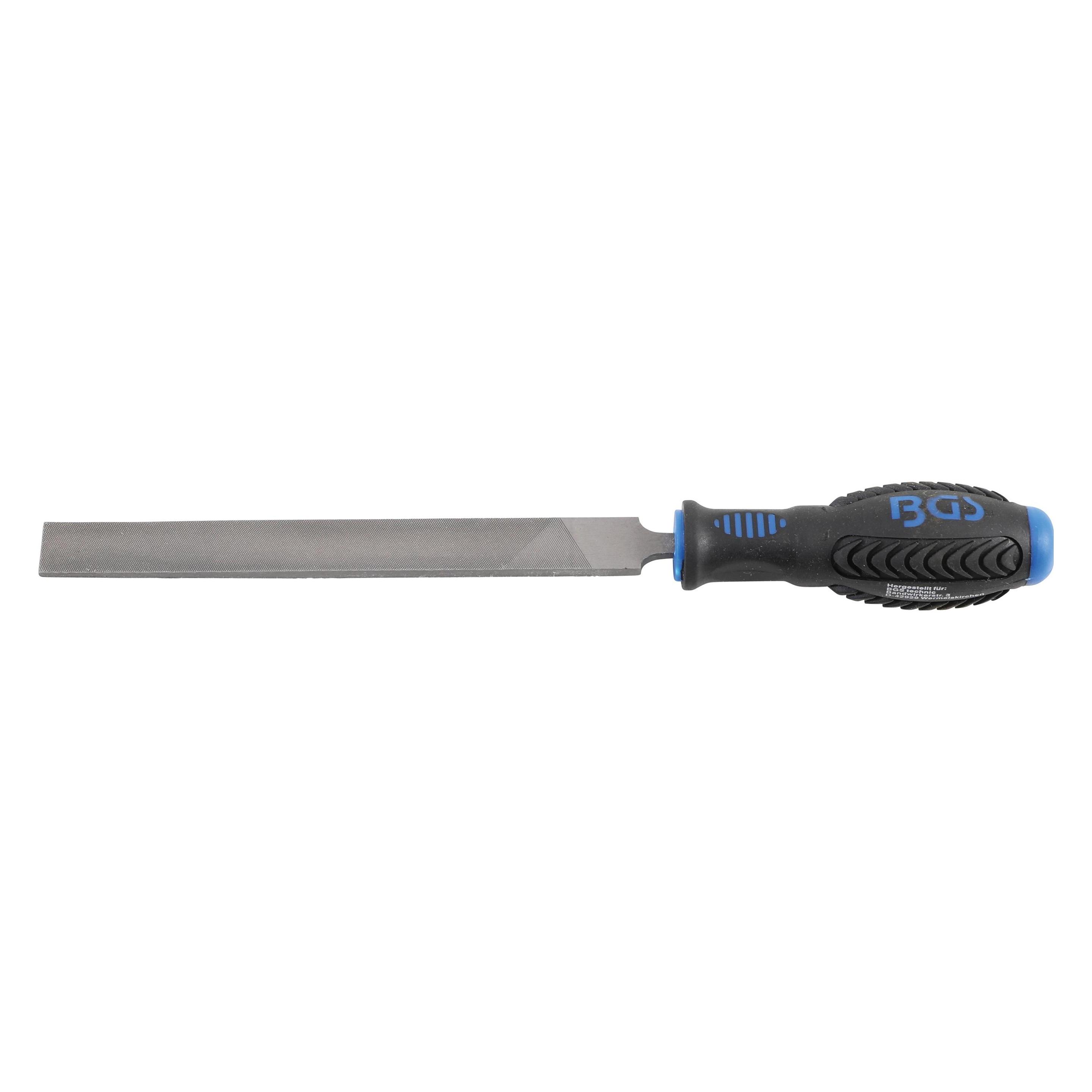 BGS Werkstattfeile | flachstumpf | Hieb 3 | 150 mm (Hieb 3, 150 mm) (6572)