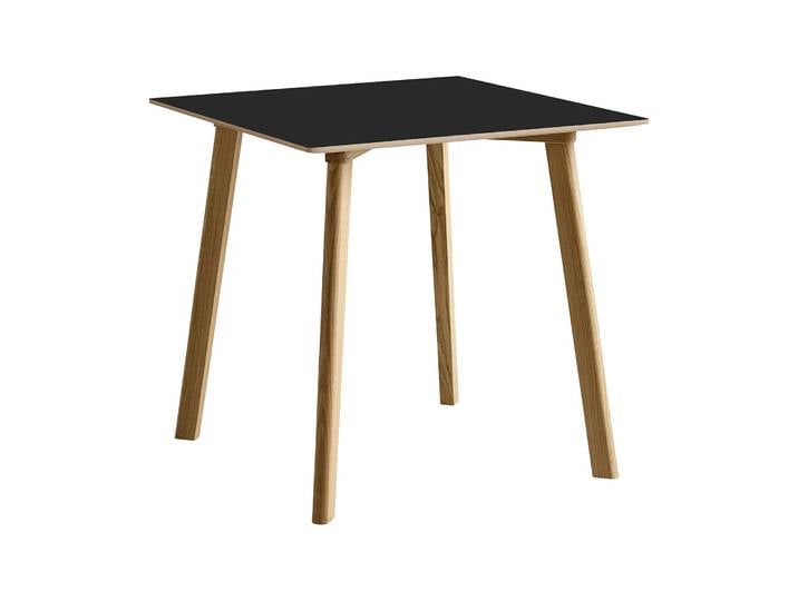 HAY CPH210 Deux 2.0 Tisch 75x75 cm Black laminate-lacquered oak