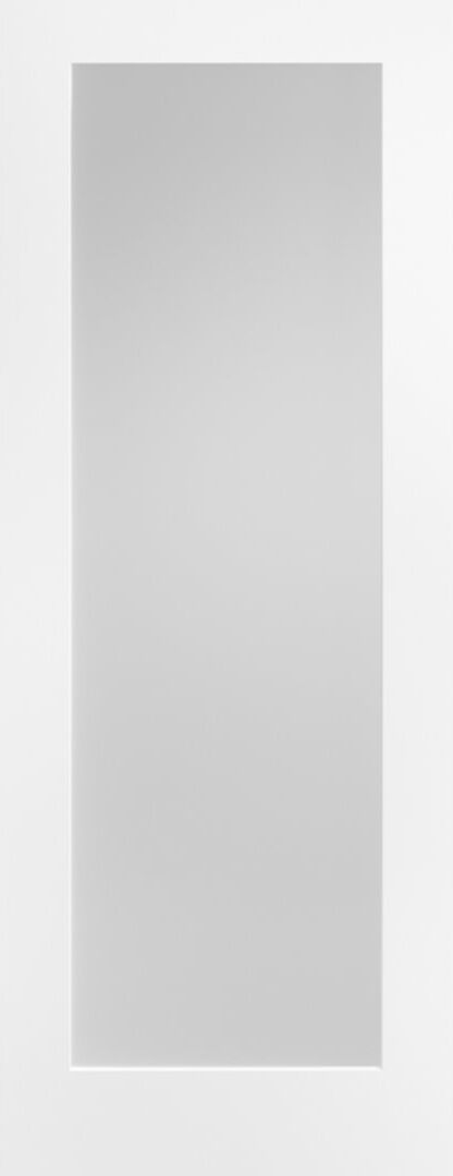 LPD Doors Pattern 10 1L Frosted Primed White Doors White 45.7mm x 198.1mm