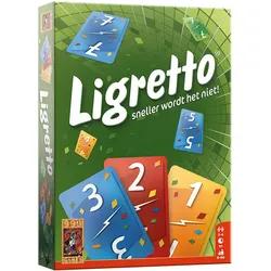 999Games Ligretto Groen (Deutsch, Englisch, Französisch, Niederländisch, 2 - 6 Spieler)