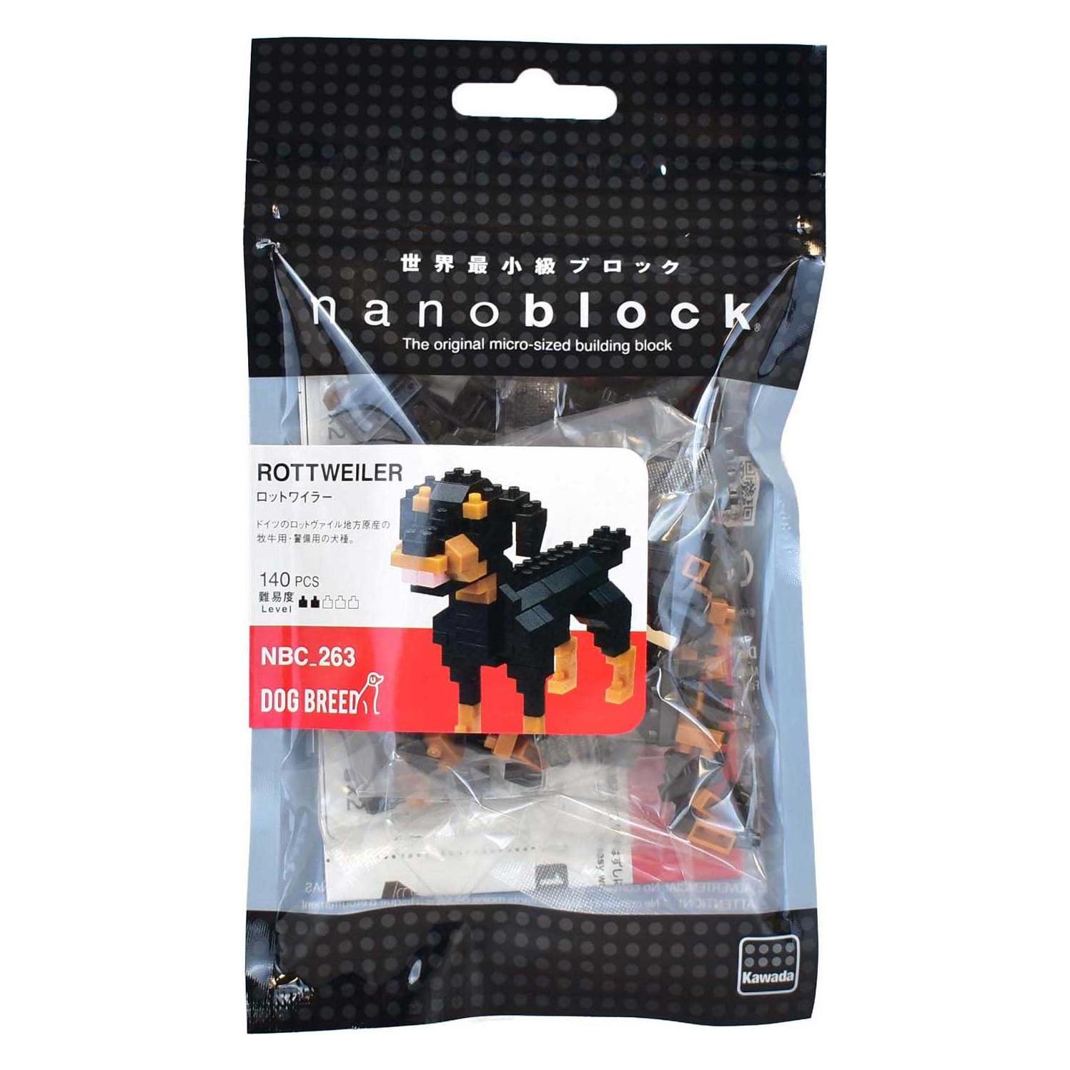 Kawada Nano Block Bausatz Rottweiler - 140-tlg. (66853447)