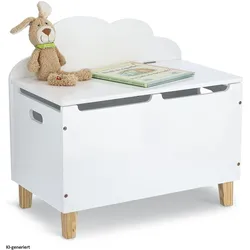 Zeller Present, Spielzeugaufbewahrung, Kinder-Truhe Wolke