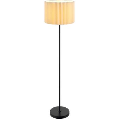 GLOBO LIGHTING Stehlampe "PAGE", schwarz (schwarz matt), Ø 38cm H: 152cm, 1 Stk., Leuchten, Stehlampe Wohnzimmer Schlafzimmer Flur Design-Leuchte, Stehlampe